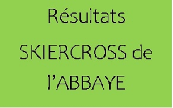 Résultats SKIERCROSS
